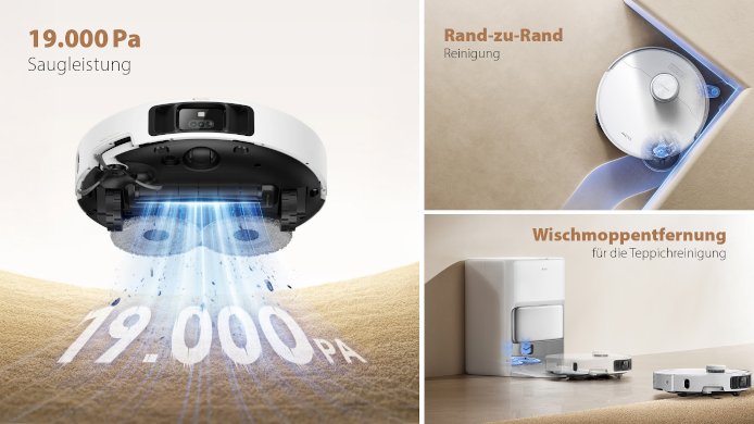 Saugroboter mit Wischfunktion