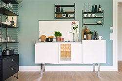 BelForm | Küche in aufgeklapptem Zustand