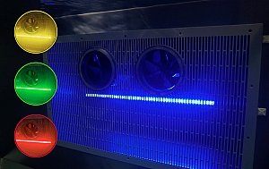 Turbine für die Gegenstromanlage im Pool