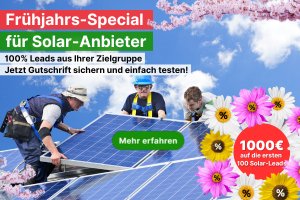 Photovoltaik Leads kaufen