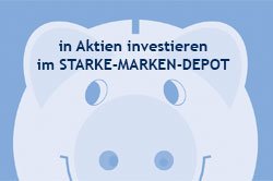 In Aktien internationaler Markenunternehmen investieren im Starke-Marken-Depot