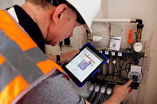Baustellendokumentation mit einer Software