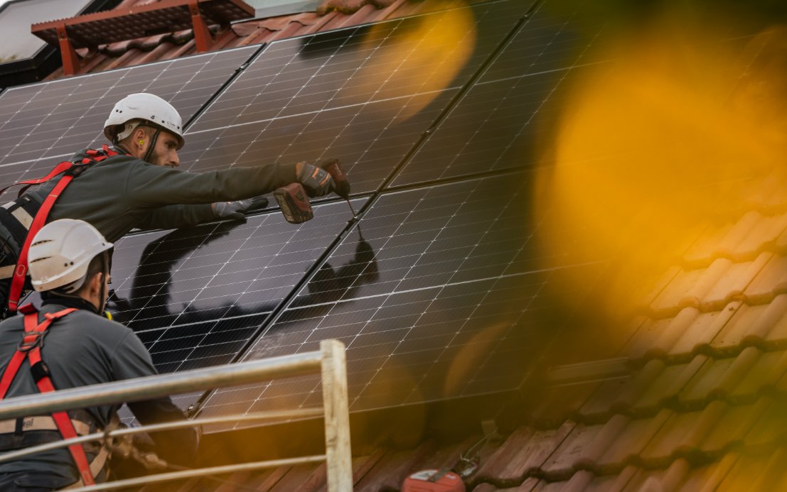 Solaranlage mit Speicher