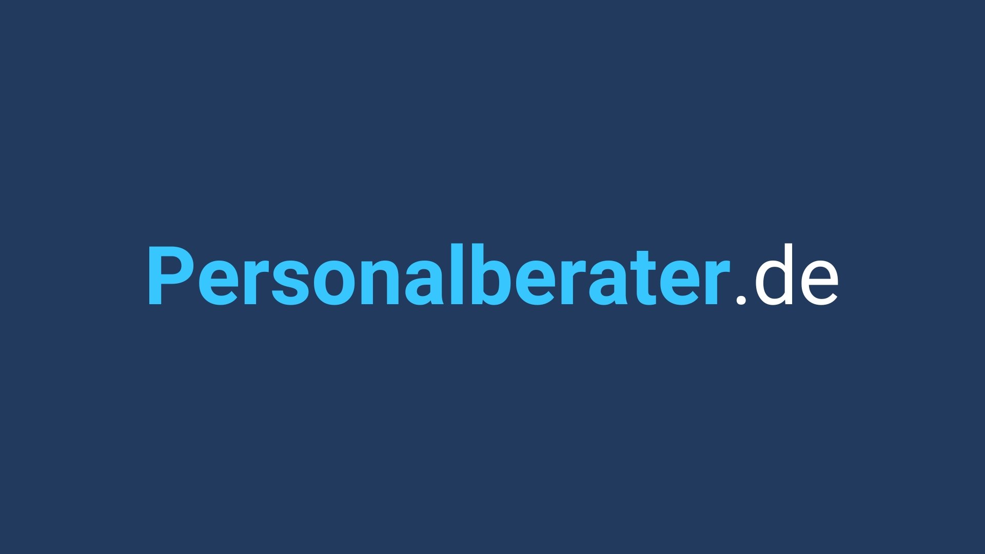 Personalberater.de - die neue Plattform Personalberater.de - die neue Plattform