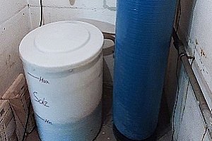 Entkalkungsanlage mit Salz