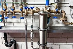 Entkalkungsanlage mit Salz