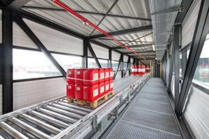Palettenfördertechnik Palettenfördertechnik