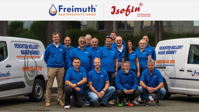 Mauerwerksabdichtung mit ISOFIN®