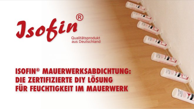 Mauerwerksabdichtung mit ISOFIN®