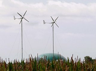 Windkraftanlage für das Eigenheim