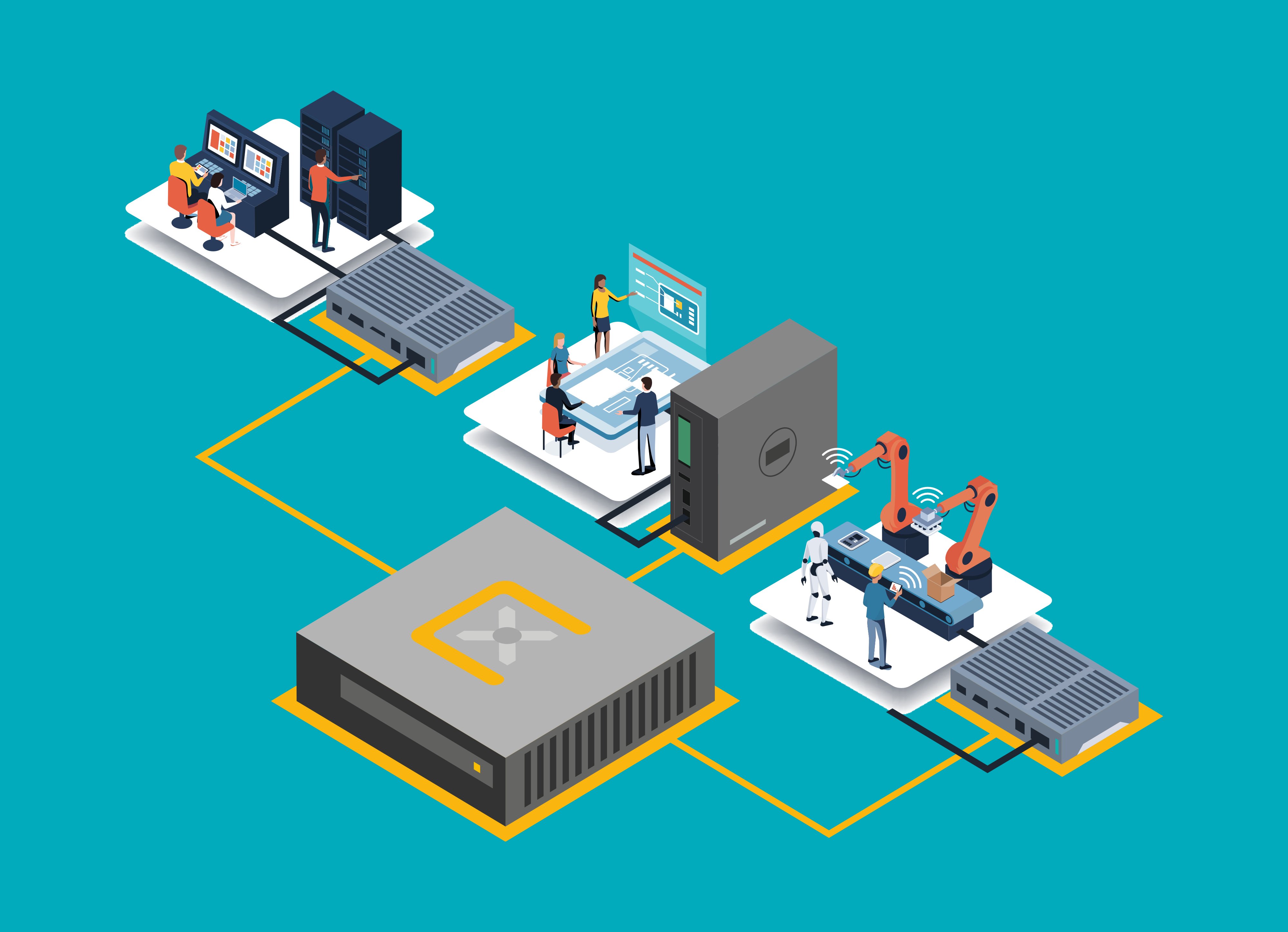 Industrie-Software mit Echtzeitdaten