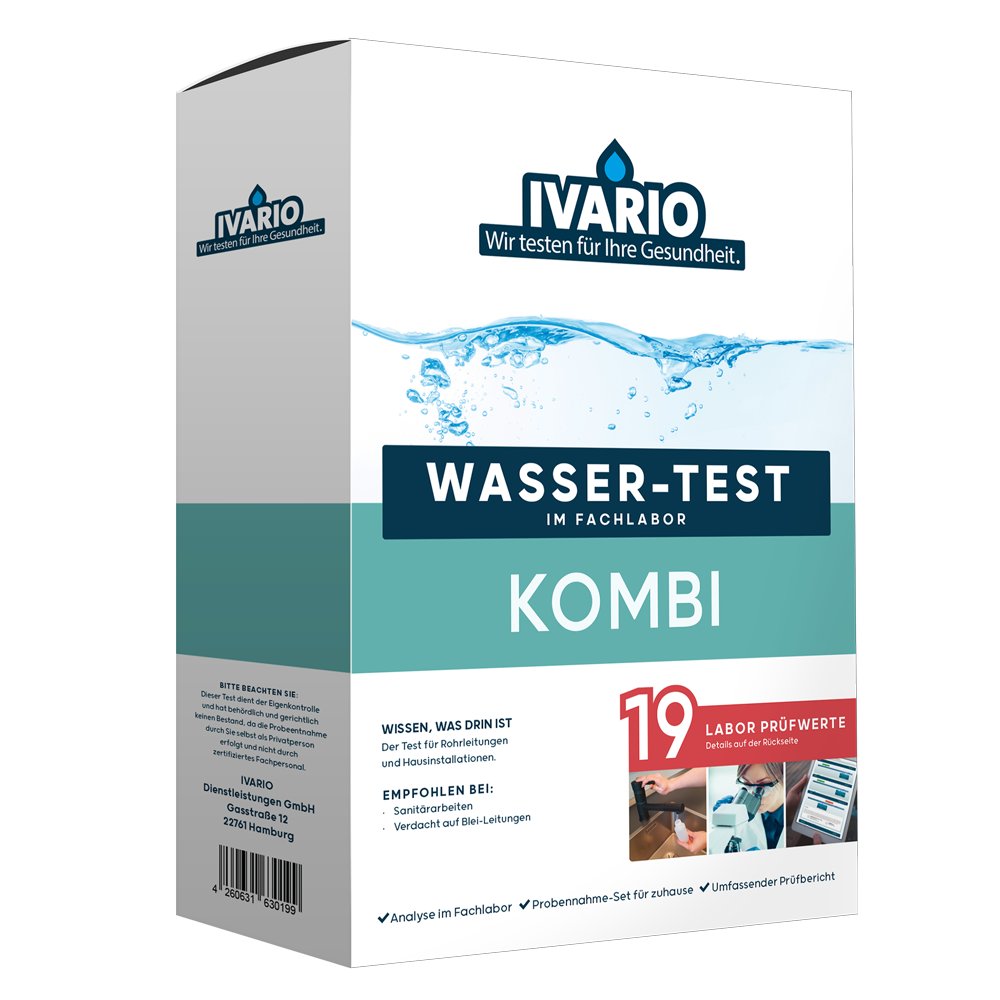 Leitungswasser testen lassen - schnell und einfach