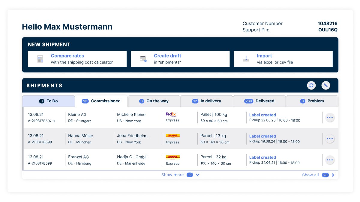 Internationaler Versand