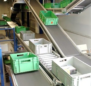 RBS-Behälterfördertechnik/Stückgutfördertechnik