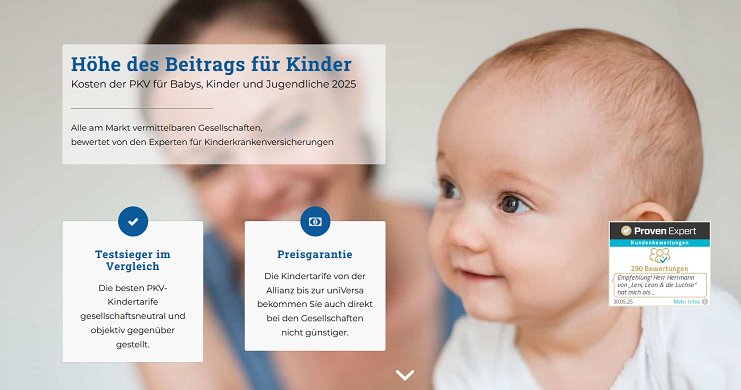 Bild zum Artikel: Private Krankenversicherung Kosten