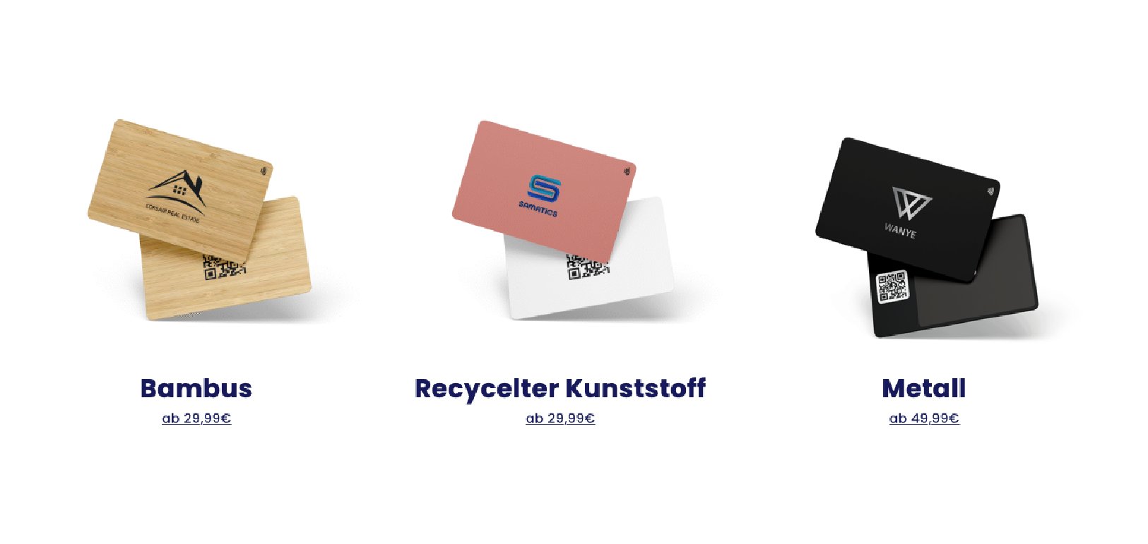 NFC-Visitenkarten