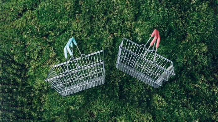 Nachhaltiger Warenkorb