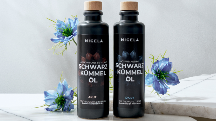Schwarzkümmelöl Akut und Daily von Nigela