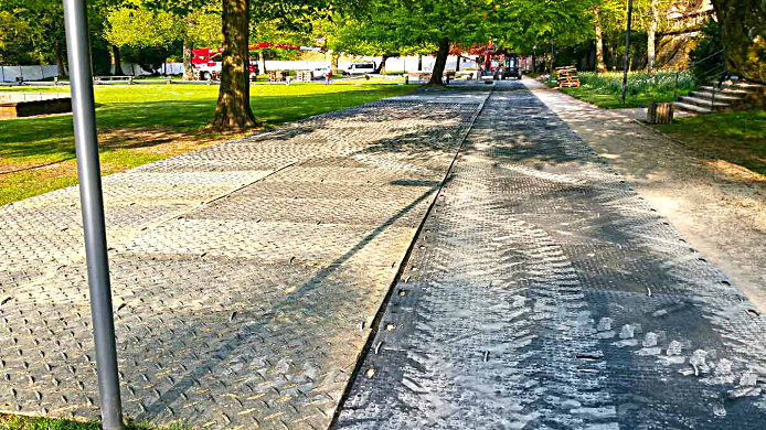 Bodenschutzplatten von Securatek