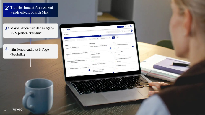 Datenschutzmanagementsystem: weniger Aufwand mit Keyed