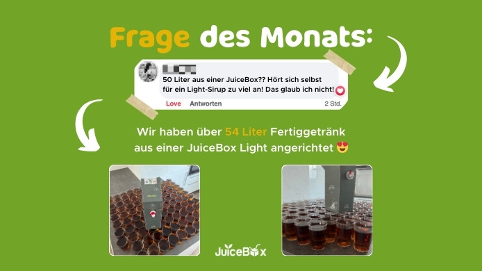 JuiceBox gesund gedacht, klug gemacht