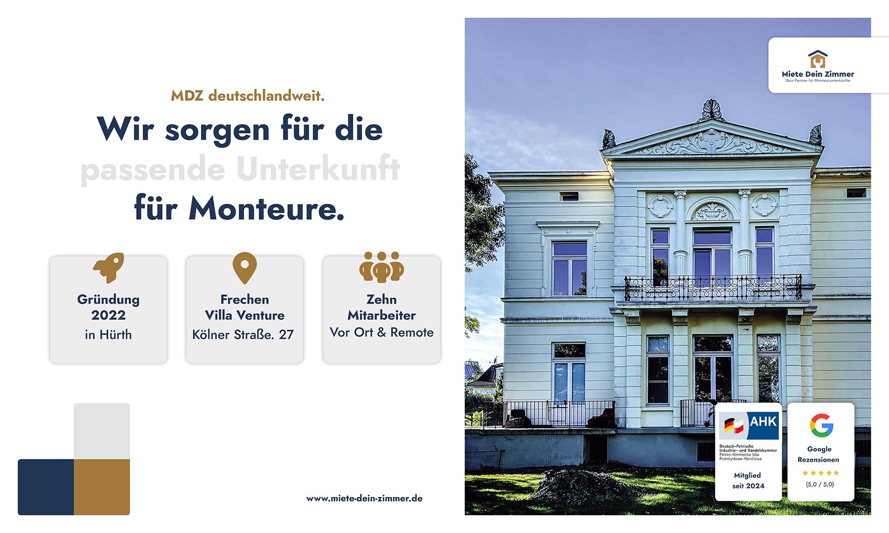 Monteurzimmer in Elsdorf finden mit Miete Dein Zimmer