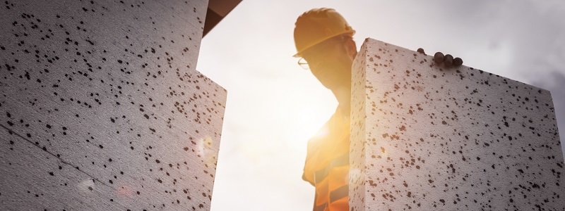 Styropor-Wärmedämmung