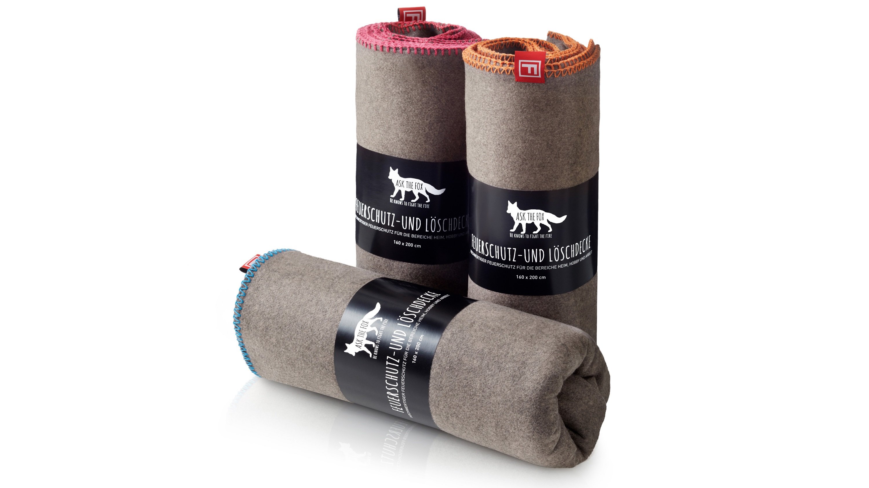 Feuerfeste Kuscheldecke von ASK THE FOX