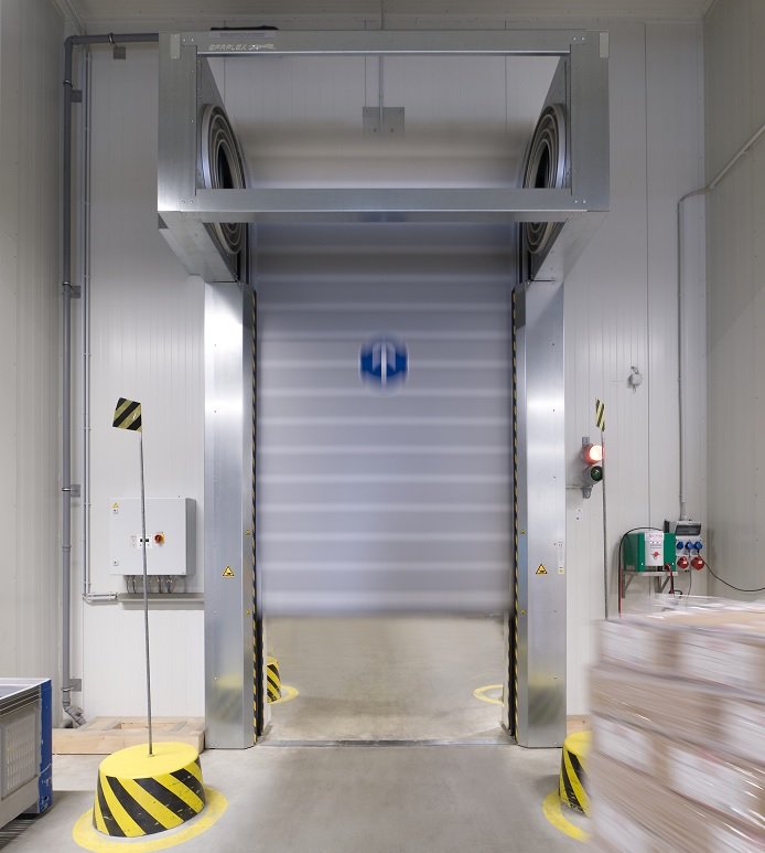 Lebensmittelindustrie setzt auf Tore von EFAFLEX - EFA-SST® TK-100