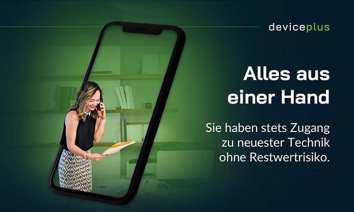 Device as a Service - Business-Mietmodell deviceplus