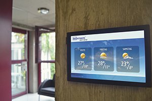 Digital-Signage-Lösung