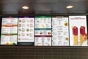 Bild zum Artikel: Menu Board