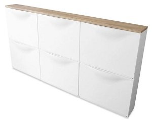 Holzplatte für Ikea-Schuhschrank