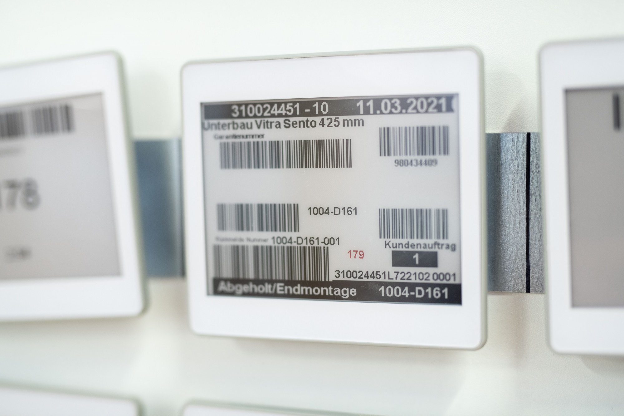E-Shelf-Labels von Opticon Sensoren
