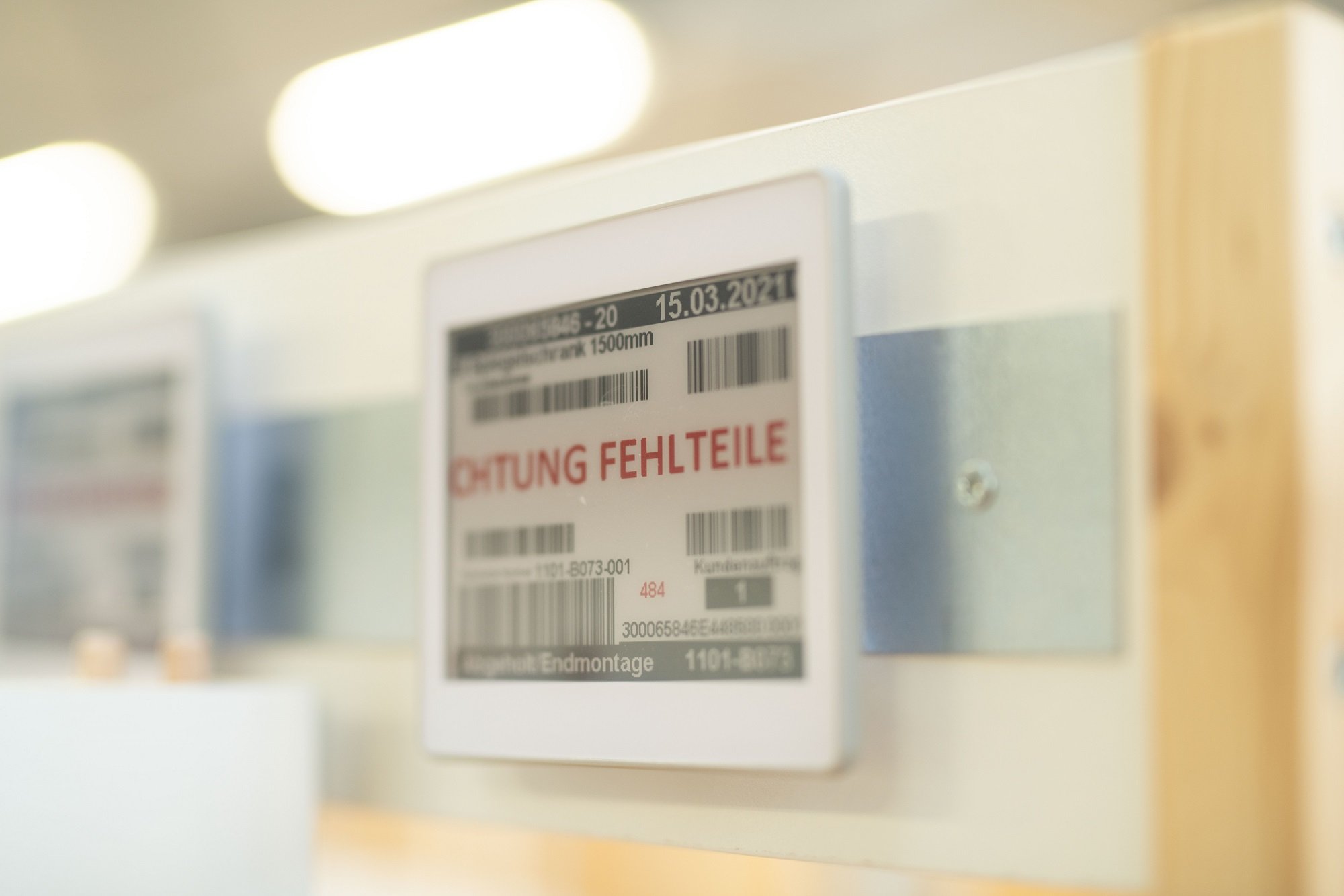 E-Shelf-Labels von Opticon Sensoren