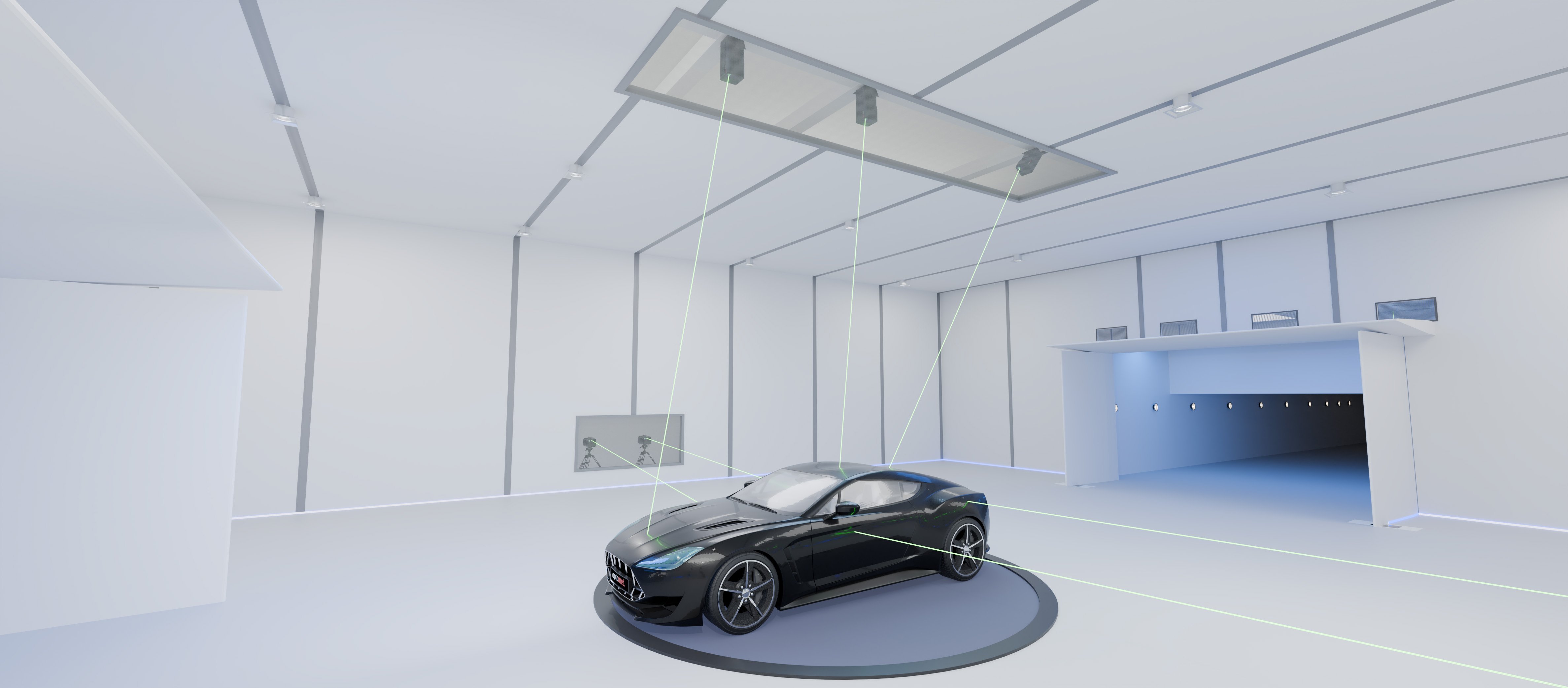 Schwingungsmessungen im Windkanal