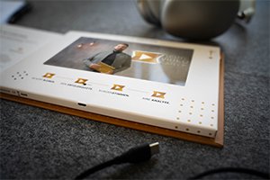 Videokarte als Werbeträger Videokarte als Werbeträger