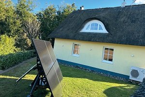Nachgeführte PV-Anlage