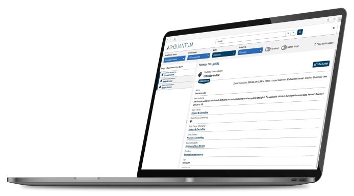 Metadaten-Management mit D-QUANTUM