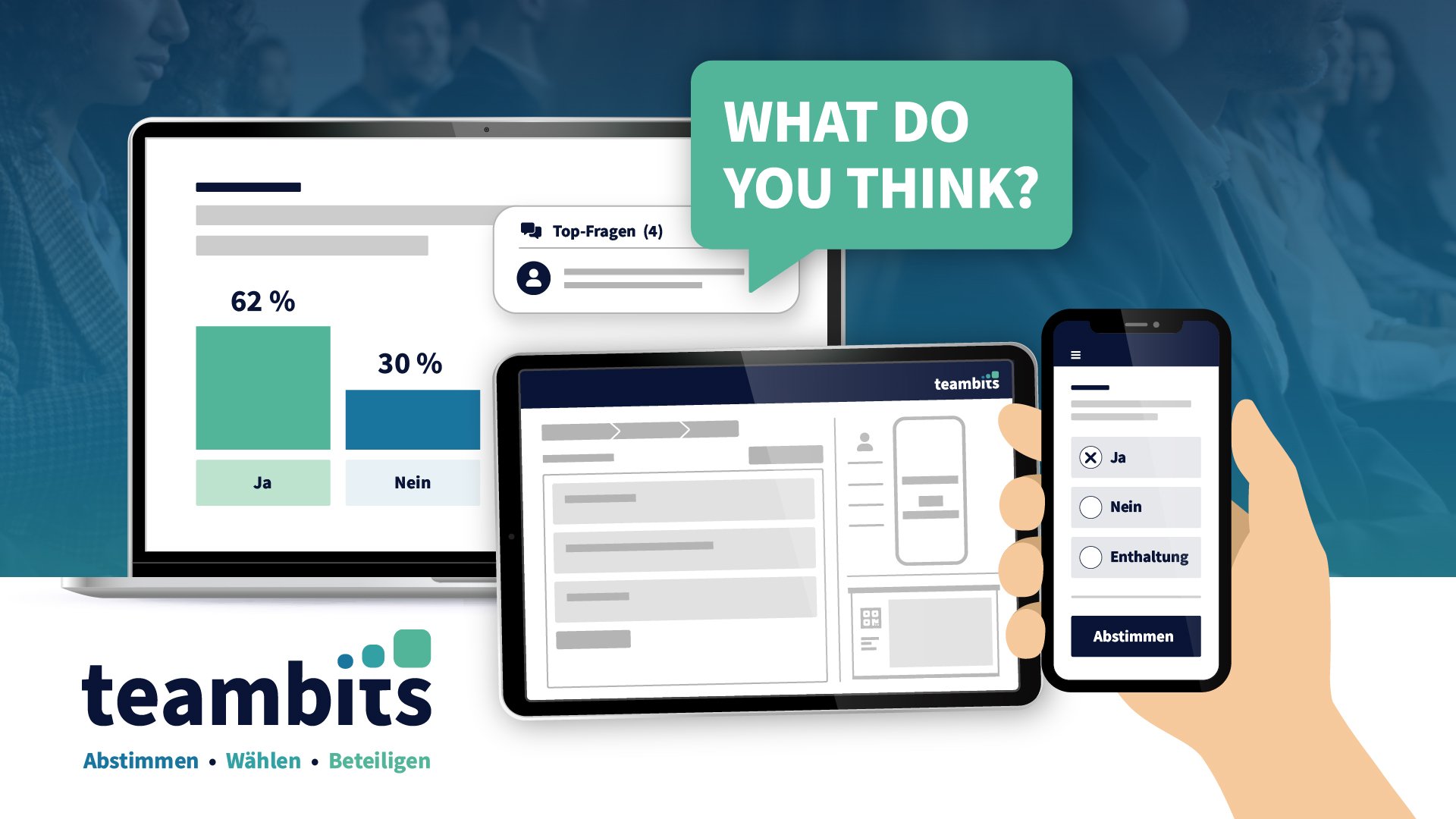 Digitales Abstimmungstool von teambits