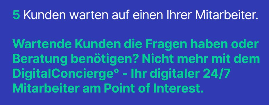 ORACOM präsentiert digitale Besucherinformation