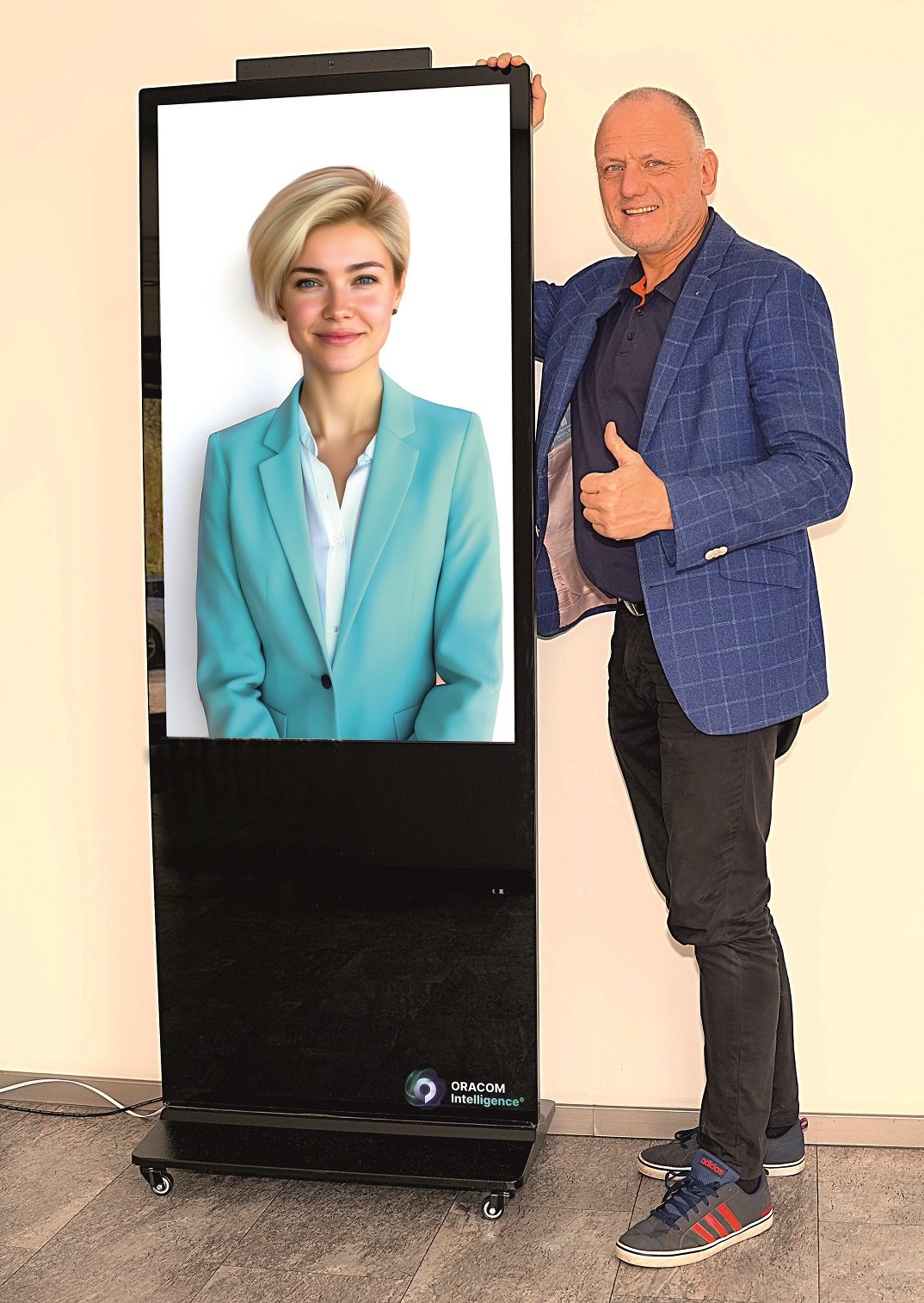 ORACOM präsentiert digitale Besucherinformation