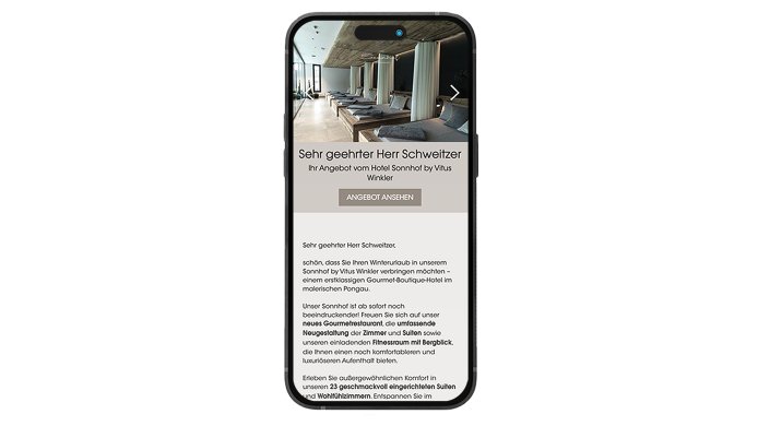 Angebotsmanager für Hotels als Software-Lösung Angebotsmanager für Hotels als Software-Lösung