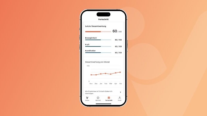 Vivira App - individuelle Bewegungstherapie