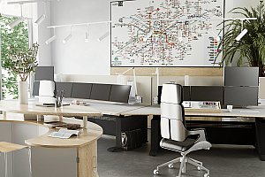 Möbelserien für Leitstände von LEUWICO