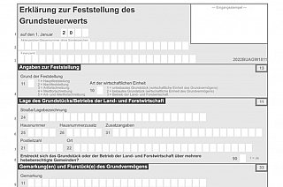 Grundsteuererklärung Grundsteuererklärung
