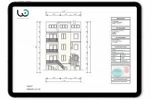 Grundriss für Immobilien