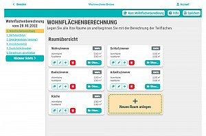 Wohnflächenberechnung selbst erstellen