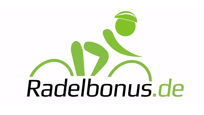 Mit dem Fahrrad zur Arbeit - Logo Radelbonus.de