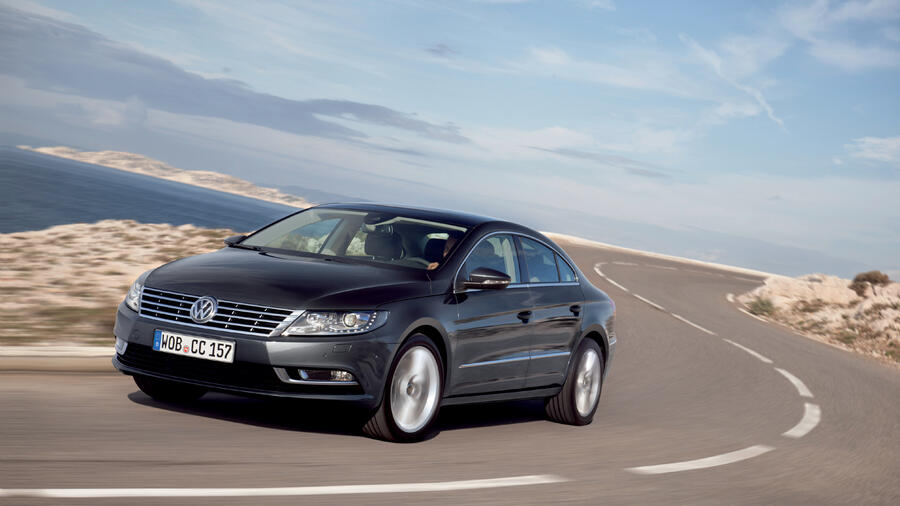 Bilder Des Neuen Vw Cc Das Elegante Passat Coupe